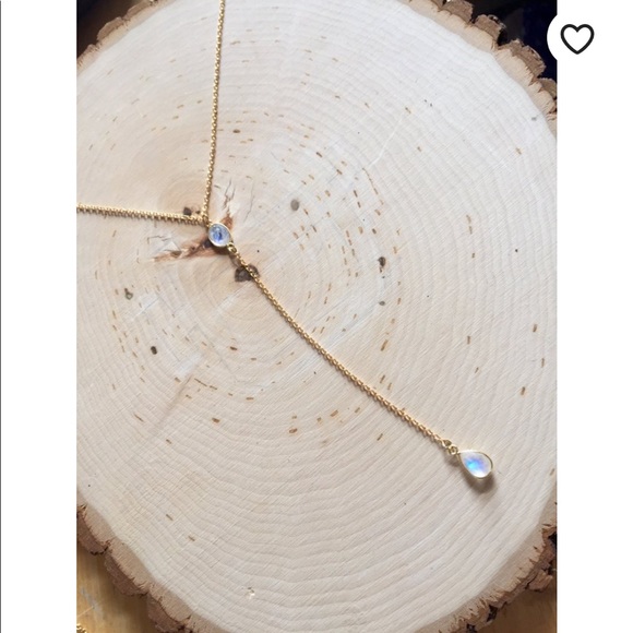 Gemstone Lariat Necklace - Picture 1 of 4